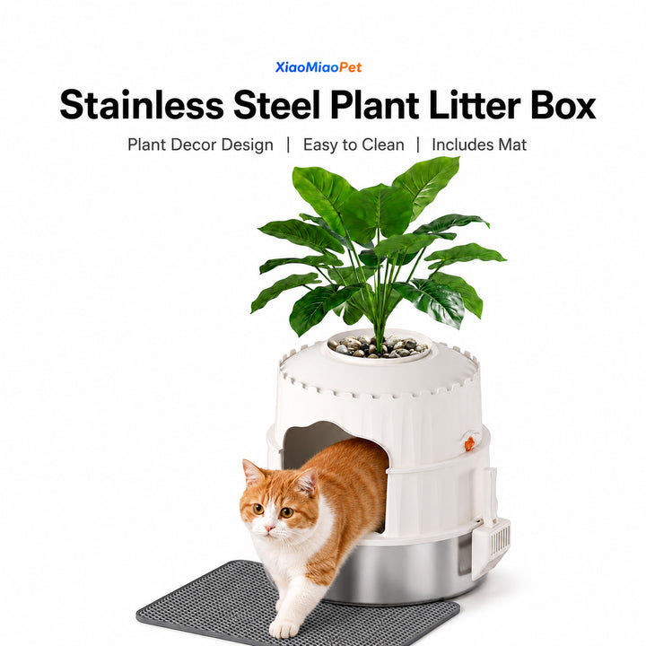 Stainless Steel Plant Litter Box
